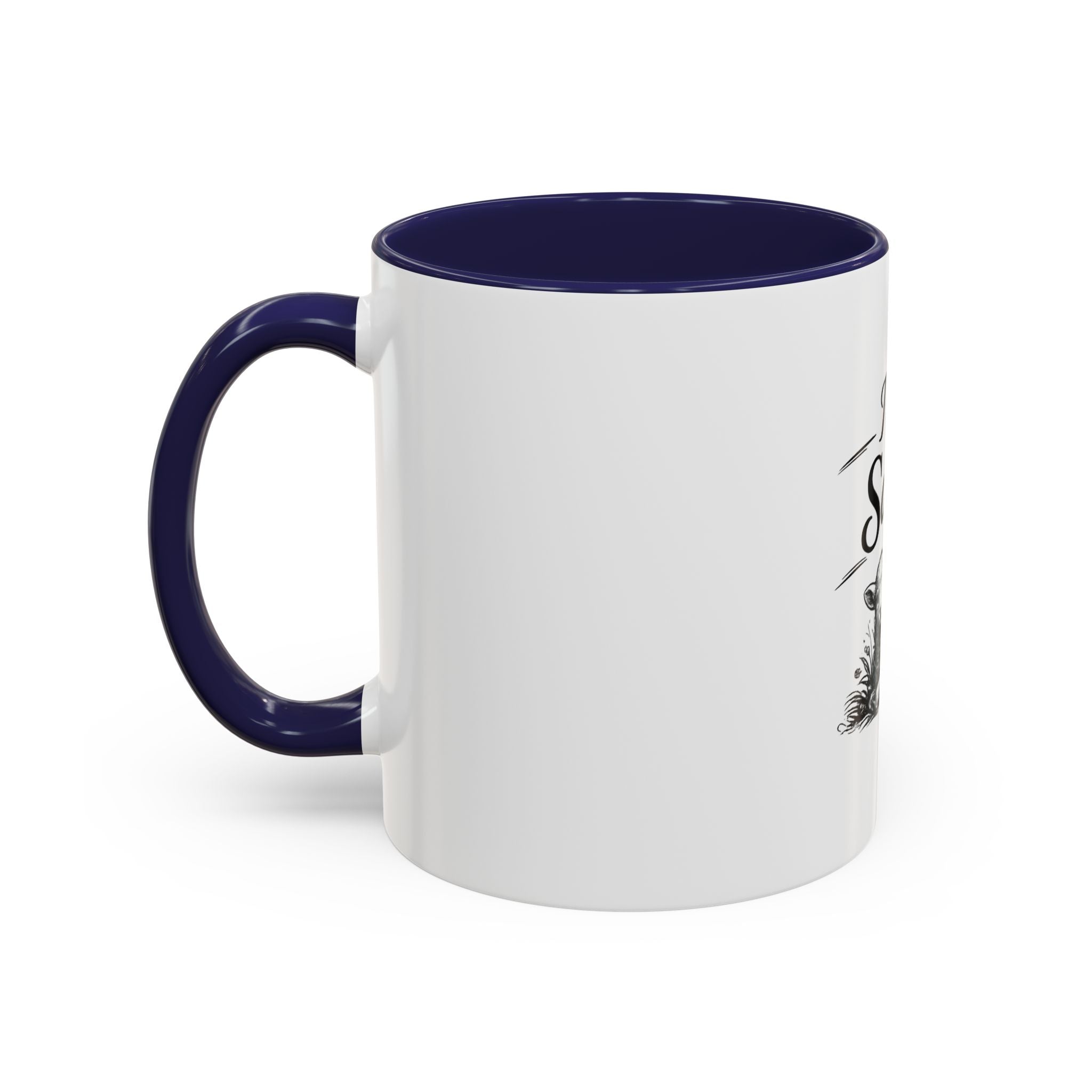 I Am Saved Lamb Coffee Mug — Christian Faith Accent Mug (11/15 oz)
