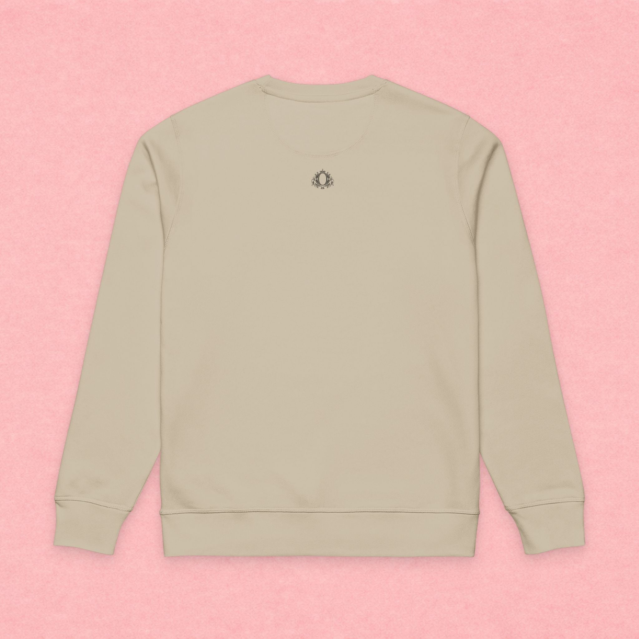 Sweatshirt — 'AURA' Rock Logo Organic Crewneck