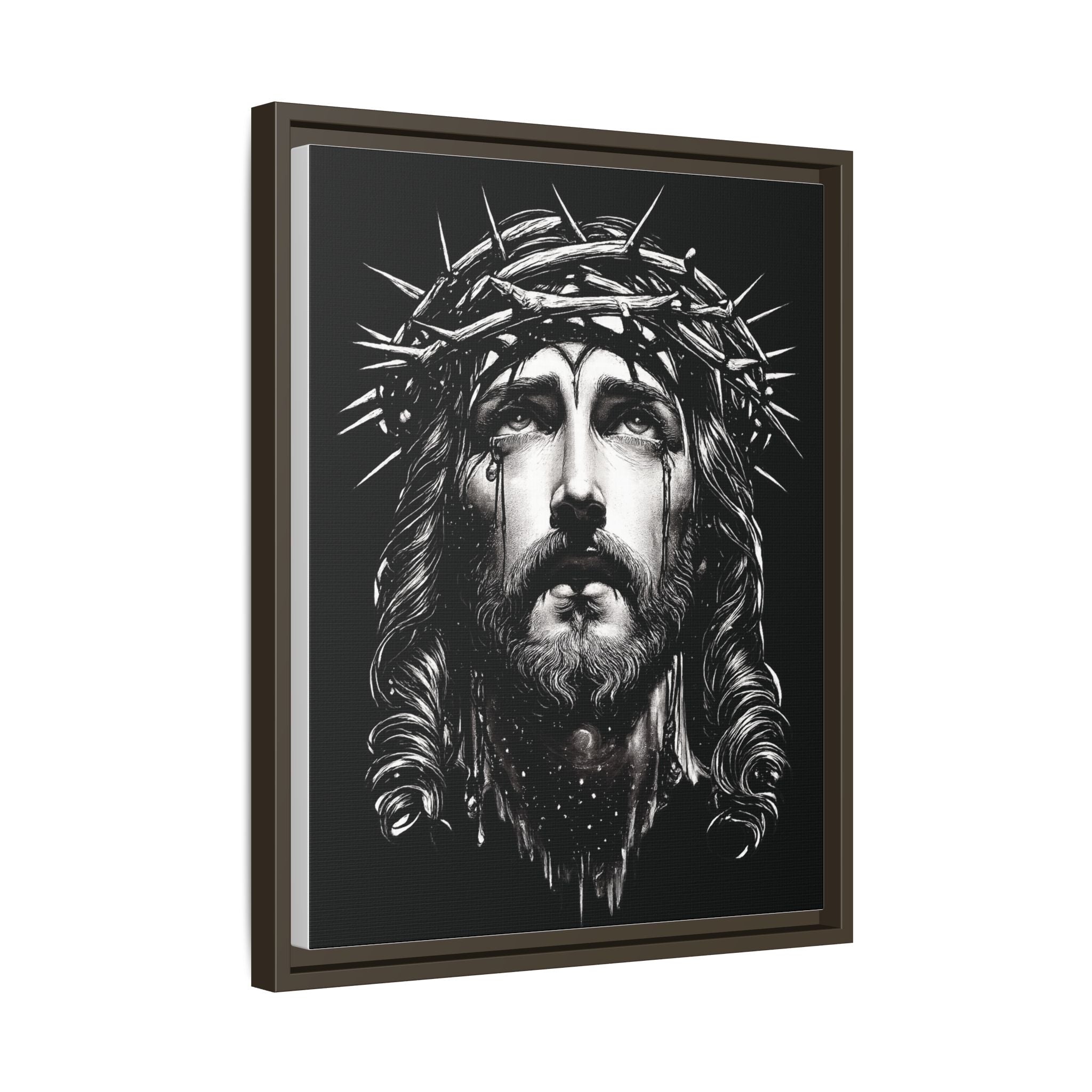 1. The Sacred Gaze (White and Black)