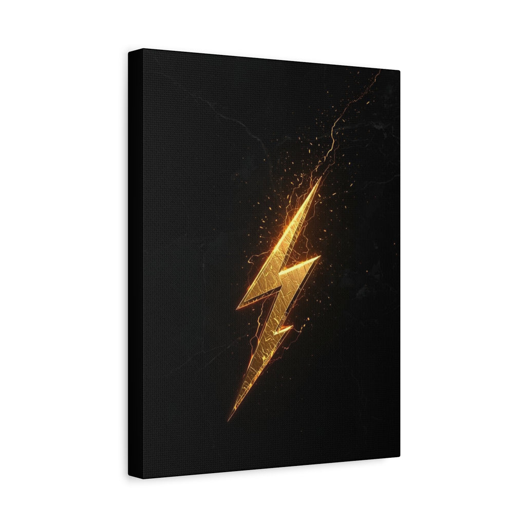 Flash Bolt - Matte Canvas, Stretched, 1.25"