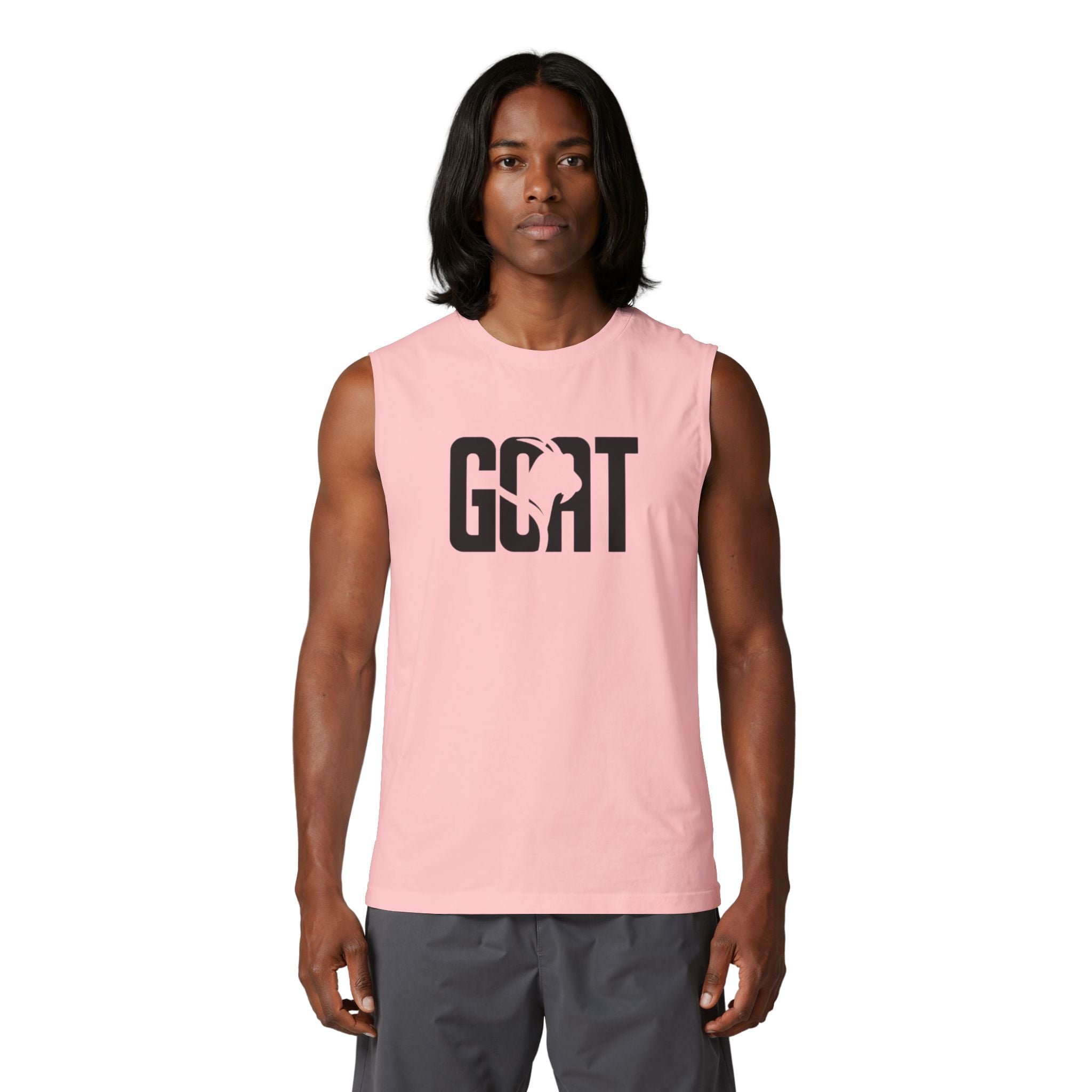 GOAT Soccer Tank Top — Messi Back Print