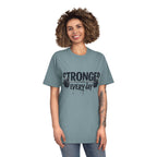 Stronger Every Day T-Shirt — Weightlifting Motivational Gym Tee
