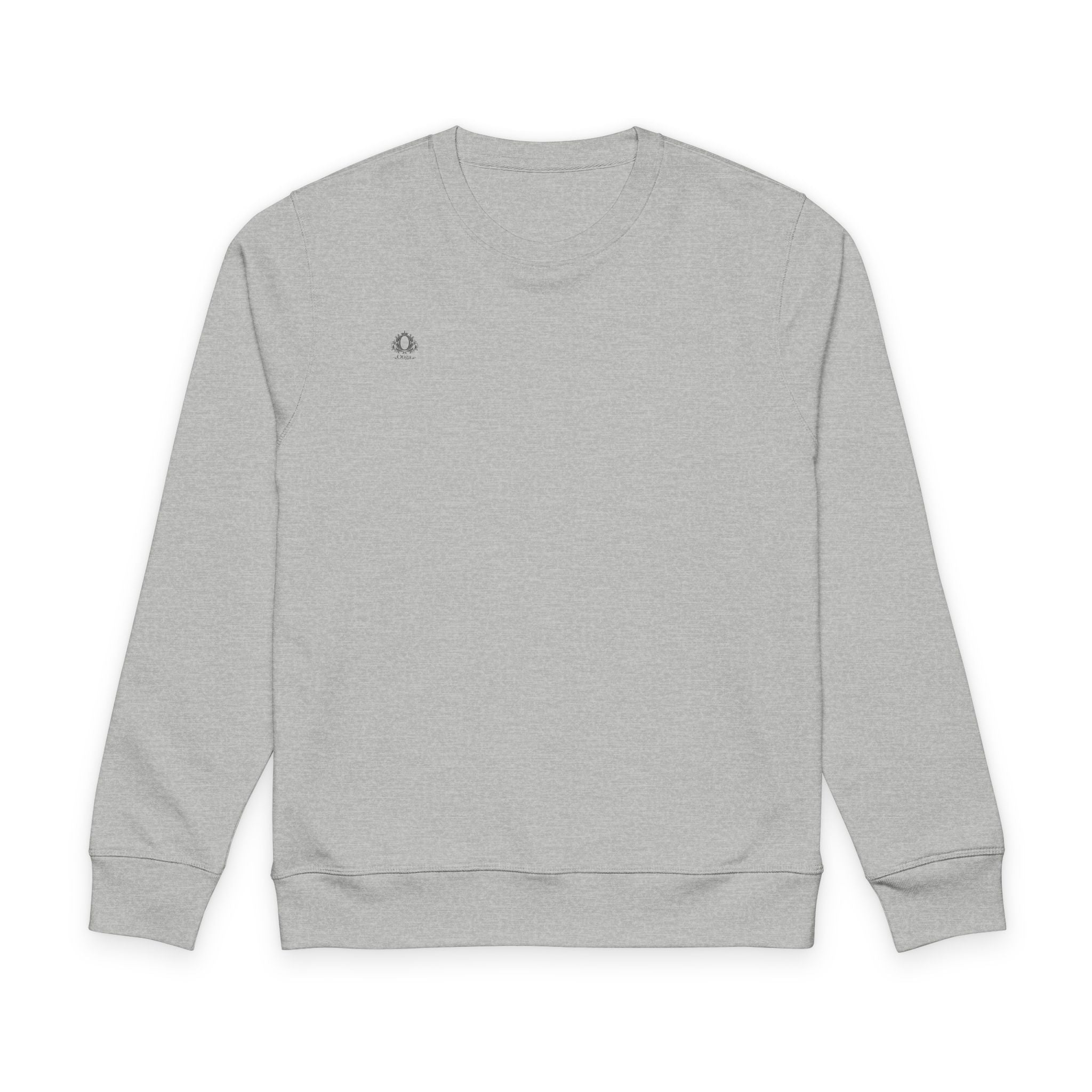 Dreamer Angel Wings Sweatshirt — Blue Feather Back Graphic Crewneck