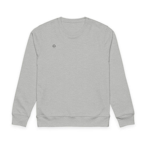 Dreamer Angel Wings Sweatshirt — Blue Feather Back Graphic Crewneck