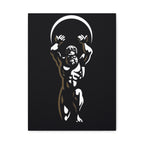 Atlas Mythology Canvas Print — Stretched Matte Wall Art