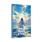 God will make a way - Matte Canvas, Stretched, 1.25"