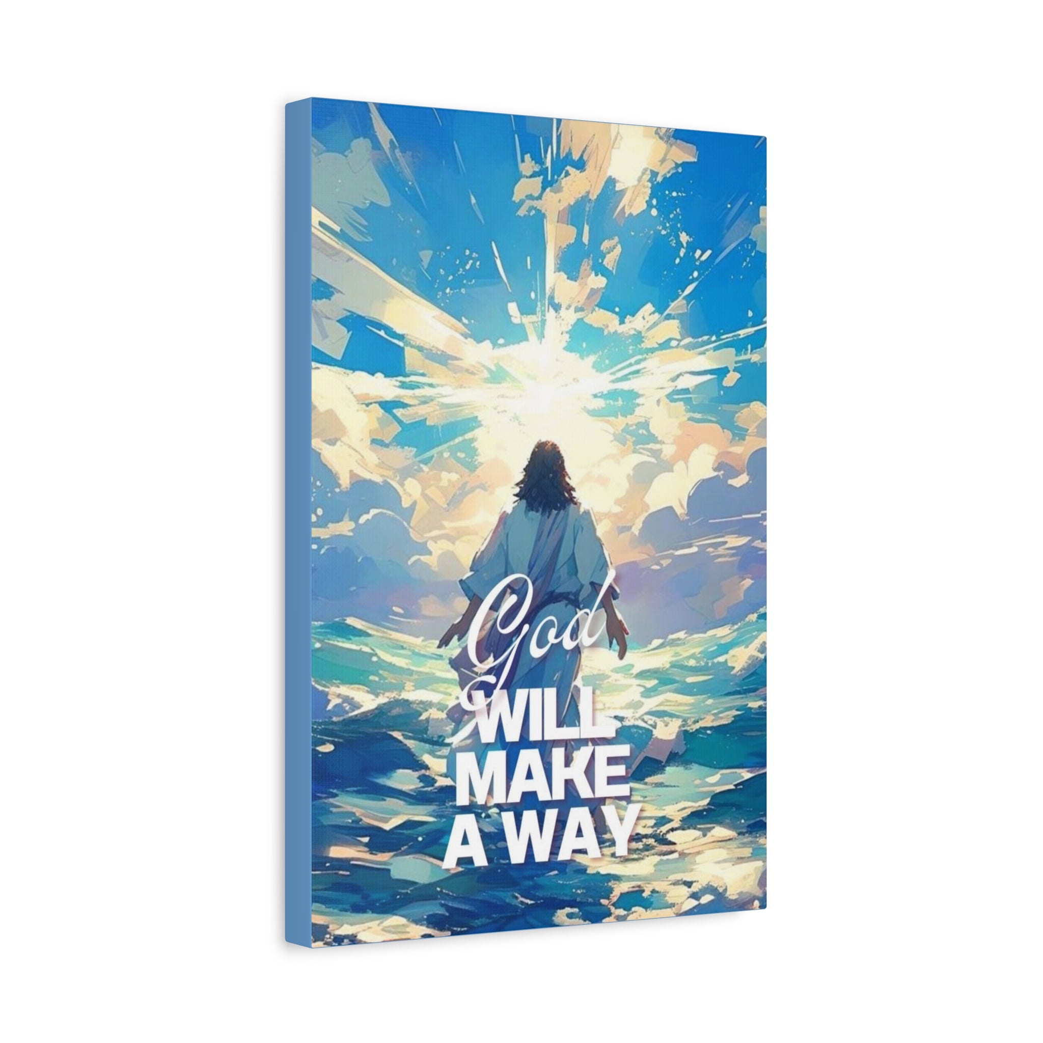 God will make a way - Matte Canvas, Stretched, 1.25"