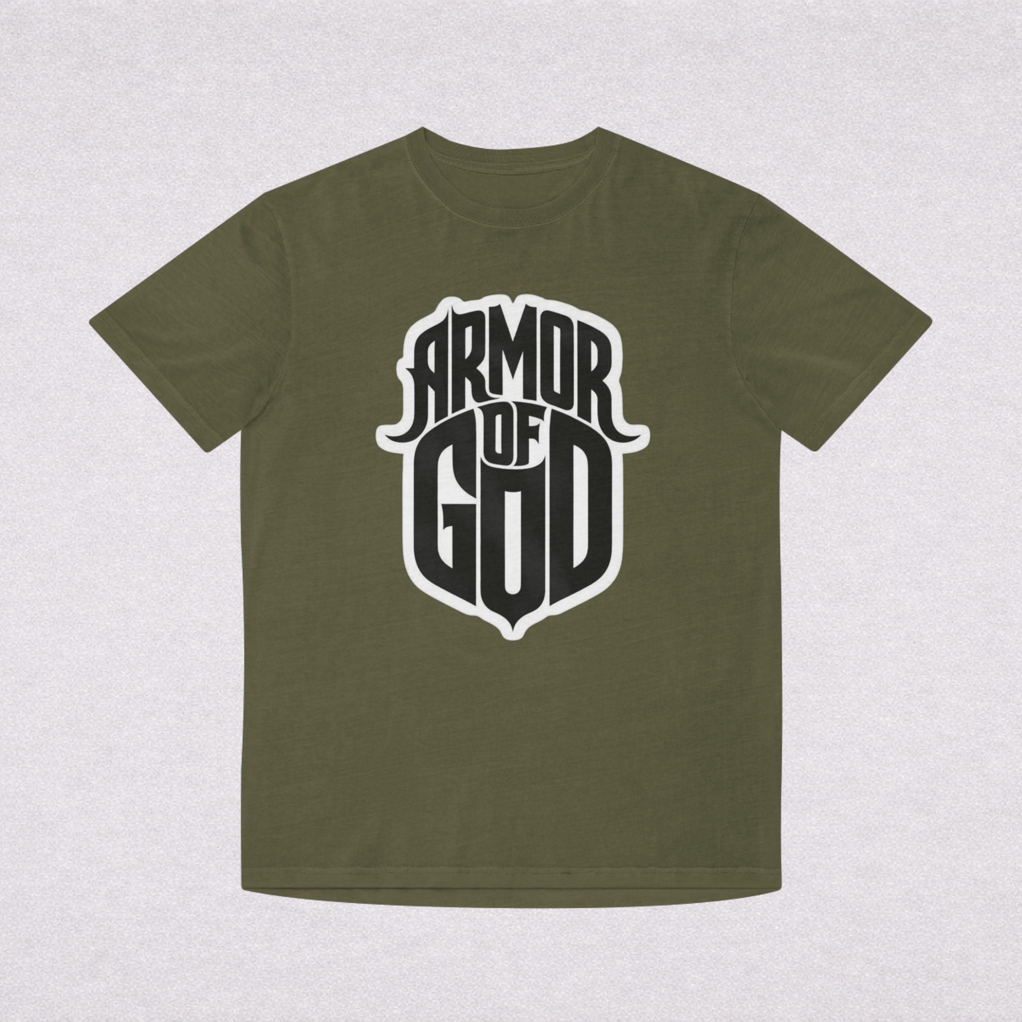 Armor of God T‑Shirt — Christian Faith Shield Tee