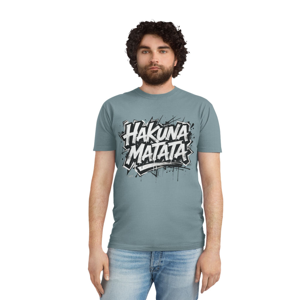 Hakuna Matata Graphic Tee — Retro Graffiti Relaxed T-Shirt