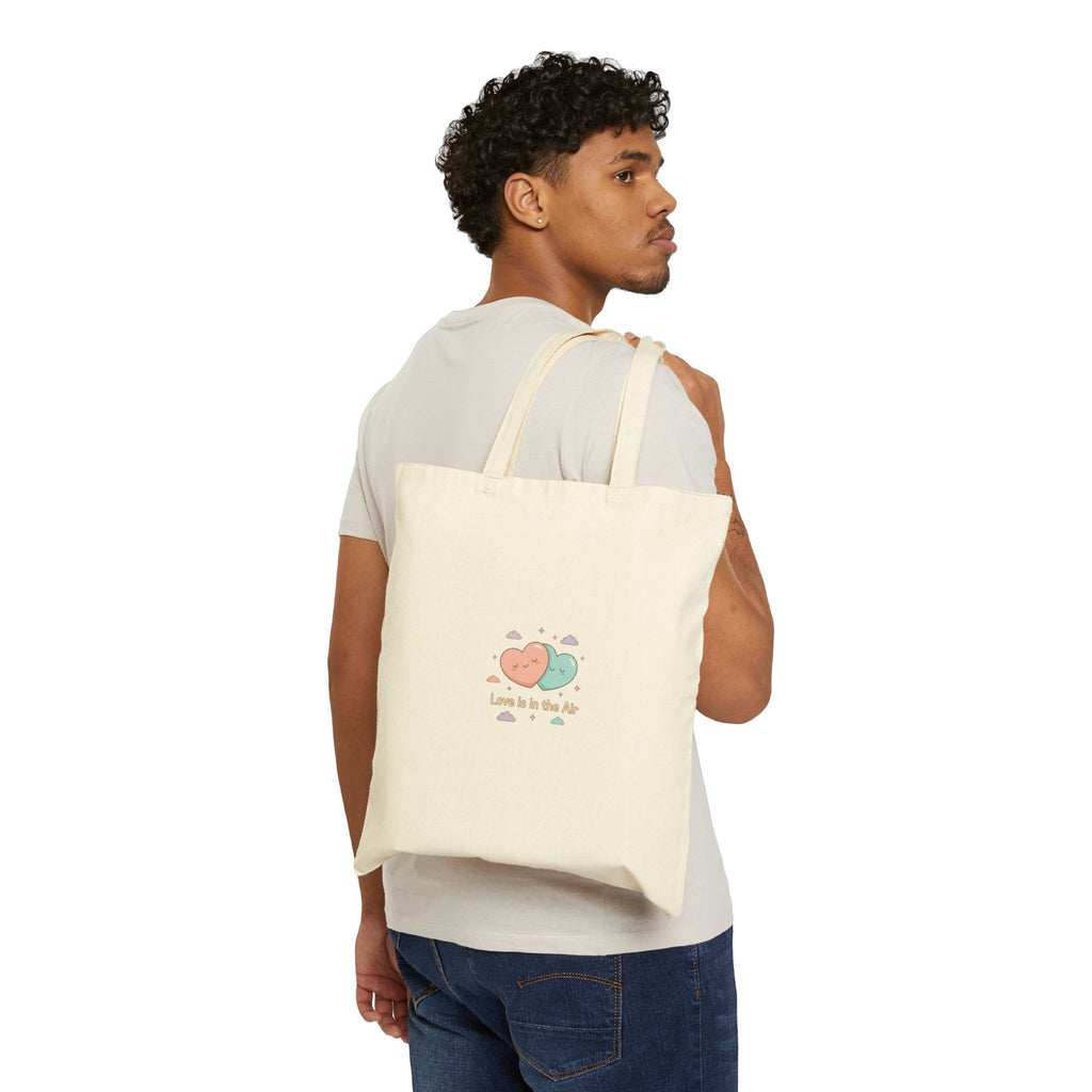 Soft Heart Friendship Tote | Micro-Romance Galentine’s, Self-Love Canvas