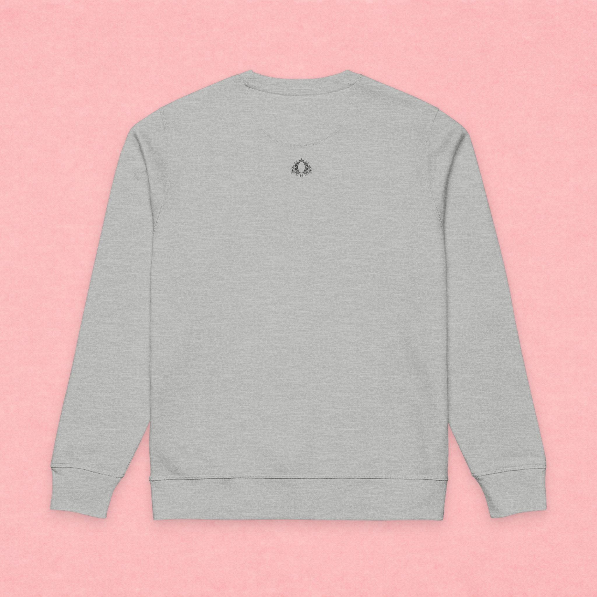 Sweatshirt — 'AURA' Rock Logo Organic Crewneck