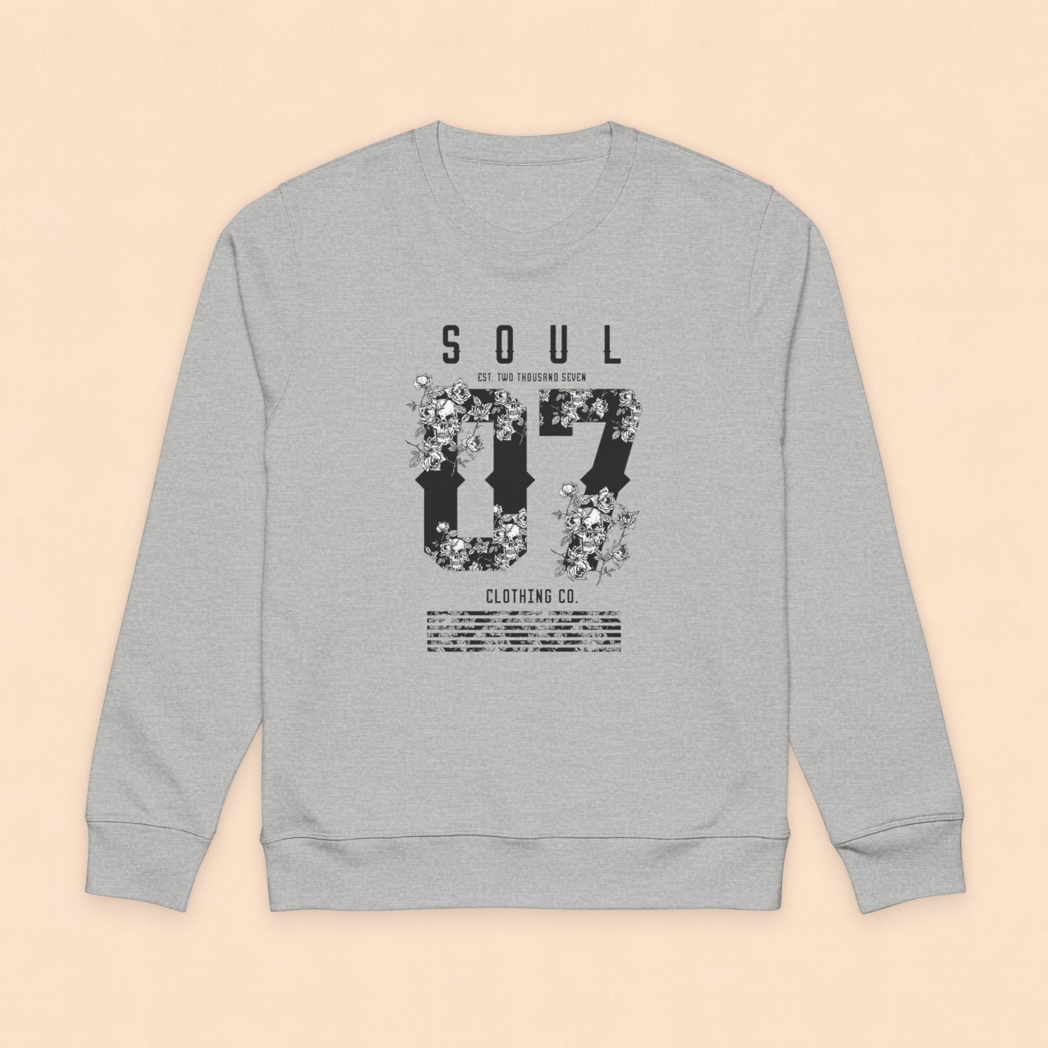 Soul 07 Floral Graphic Sweatshirt