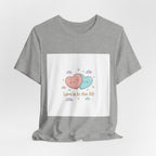 Love Is In The Air tee | Micro-Romance pastel hearts, Galentine’s self-love