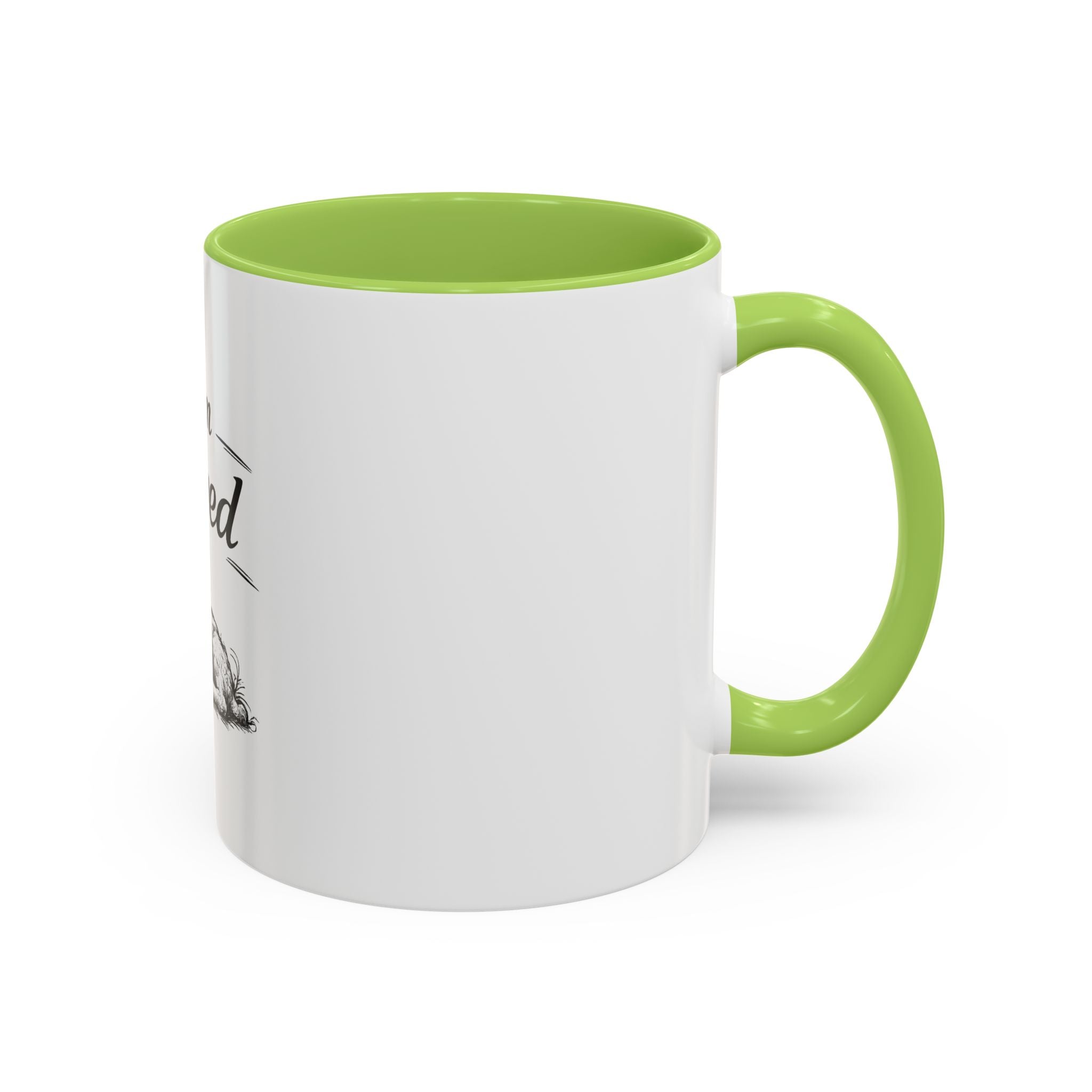 I Am Saved Lamb Coffee Mug — Christian Faith Accent Mug (11/15 oz)