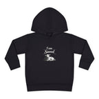 Toddler Hoodie — 'I Am Saved' Lamb & Jesus Portrait Christian Pullover