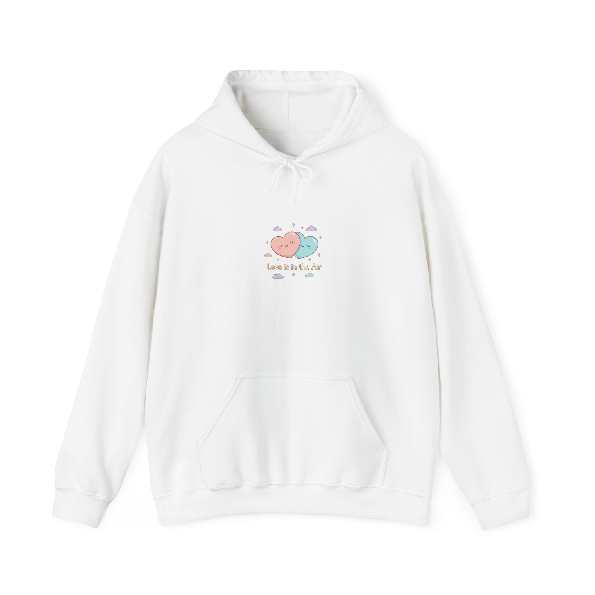 soft pastel hearts hoodie | Micro-Romance Galentine’s self-love sweatshirt