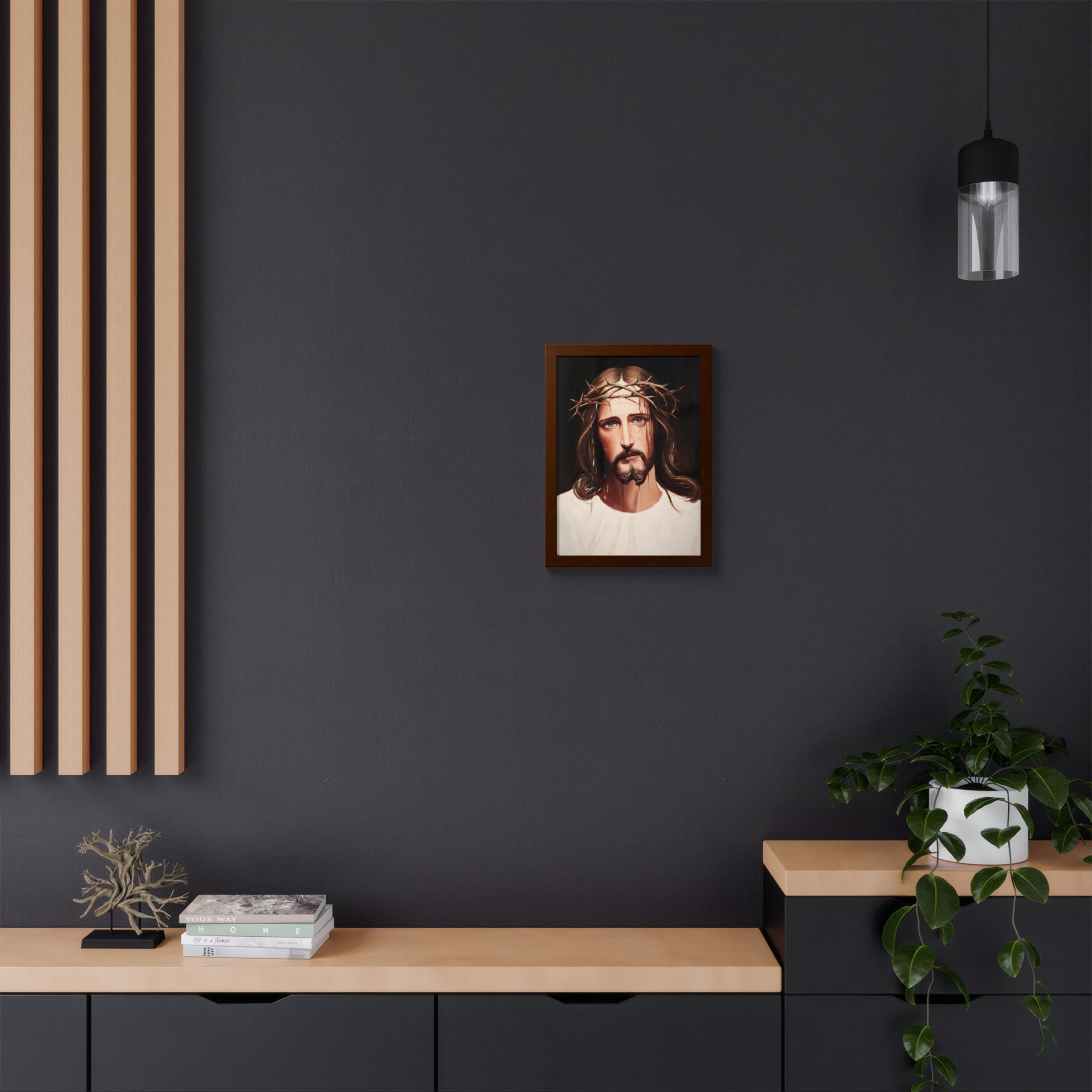 Jesus of Nazareth - Framed Jesus Portrait