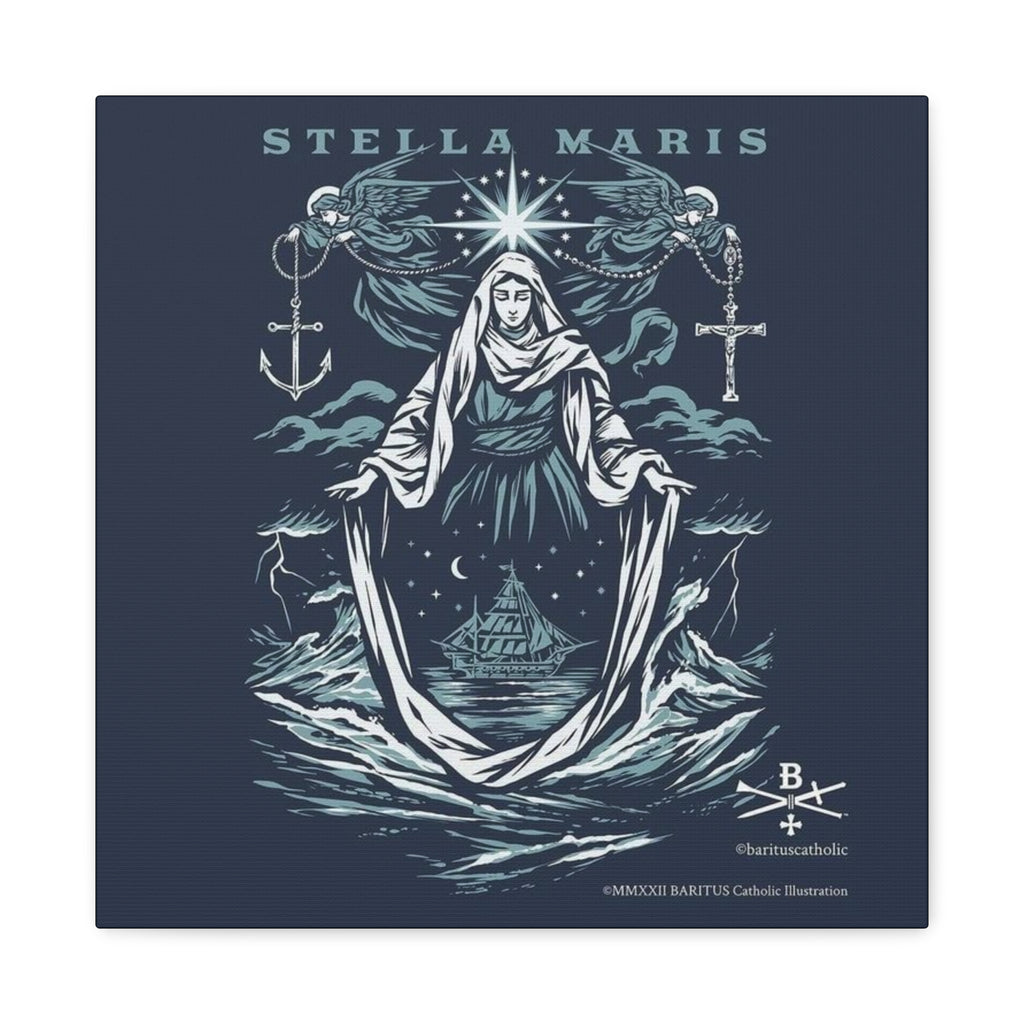 Stella Maris Canvas Art - Marian Maritime Wall Decor
