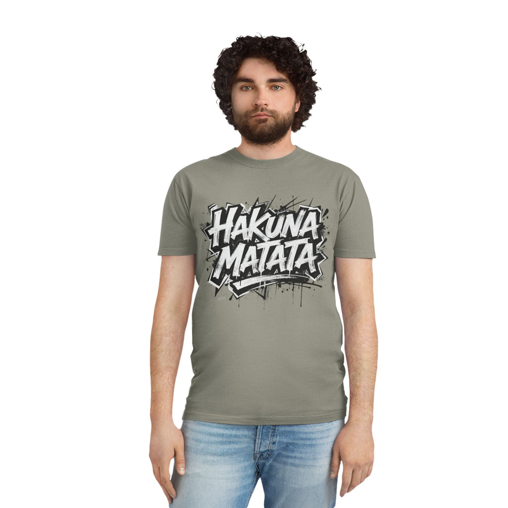 Hakuna Matata Graphic Tee — Retro Graffiti Relaxed T-Shirt