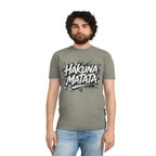 Hakuna Matata Graphic Tee — Retro Graffiti Relaxed T-Shirt