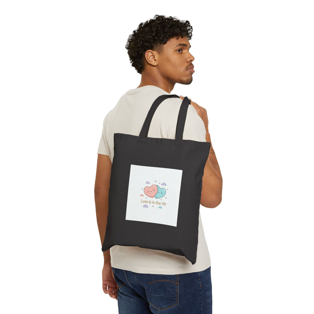 Soft Heart Friendship Tote | Micro-Romance Galentine’s, Self-Love Canvas