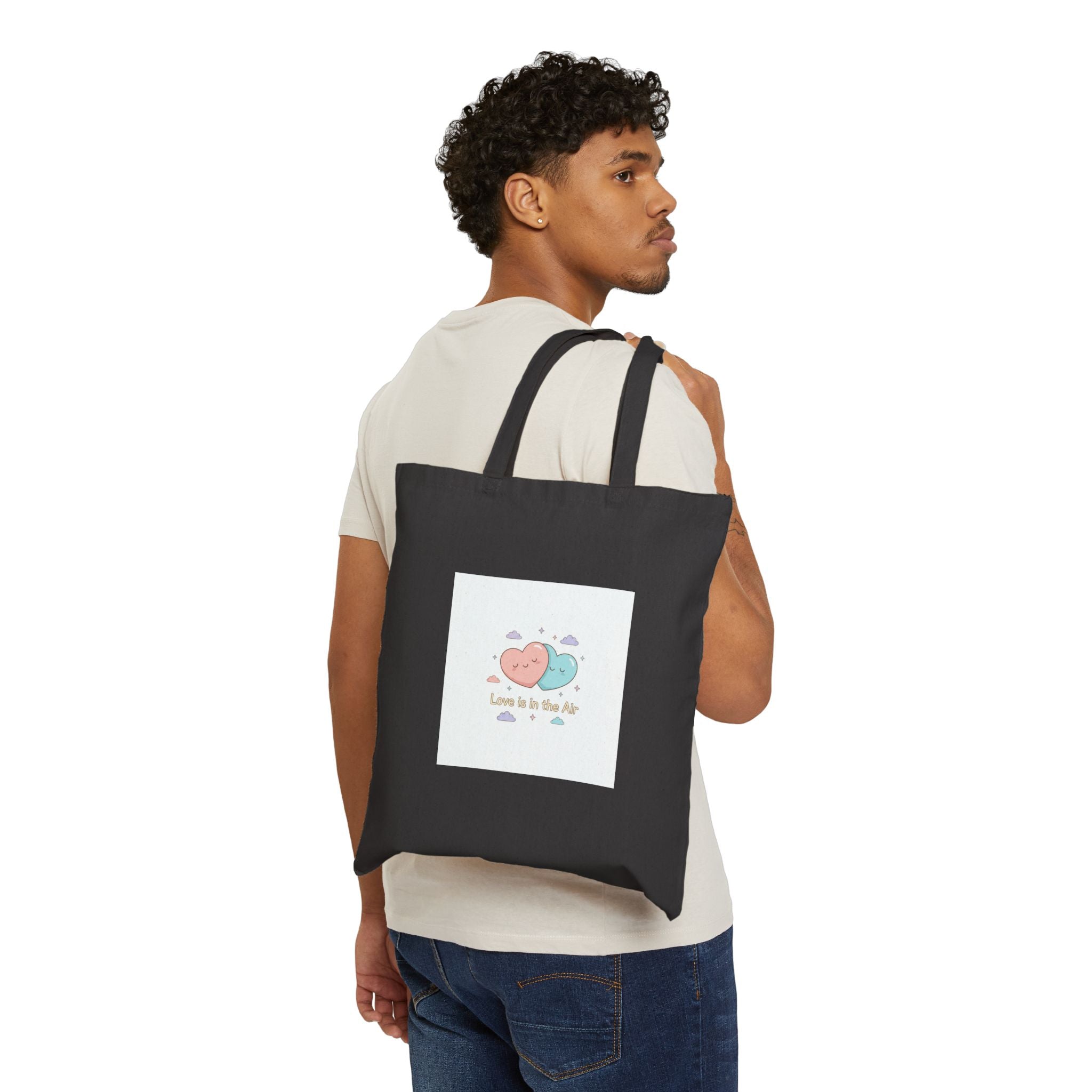Soft Heart Friendship Tote | Micro-Romance Galentine’s, Self-Love Canvas