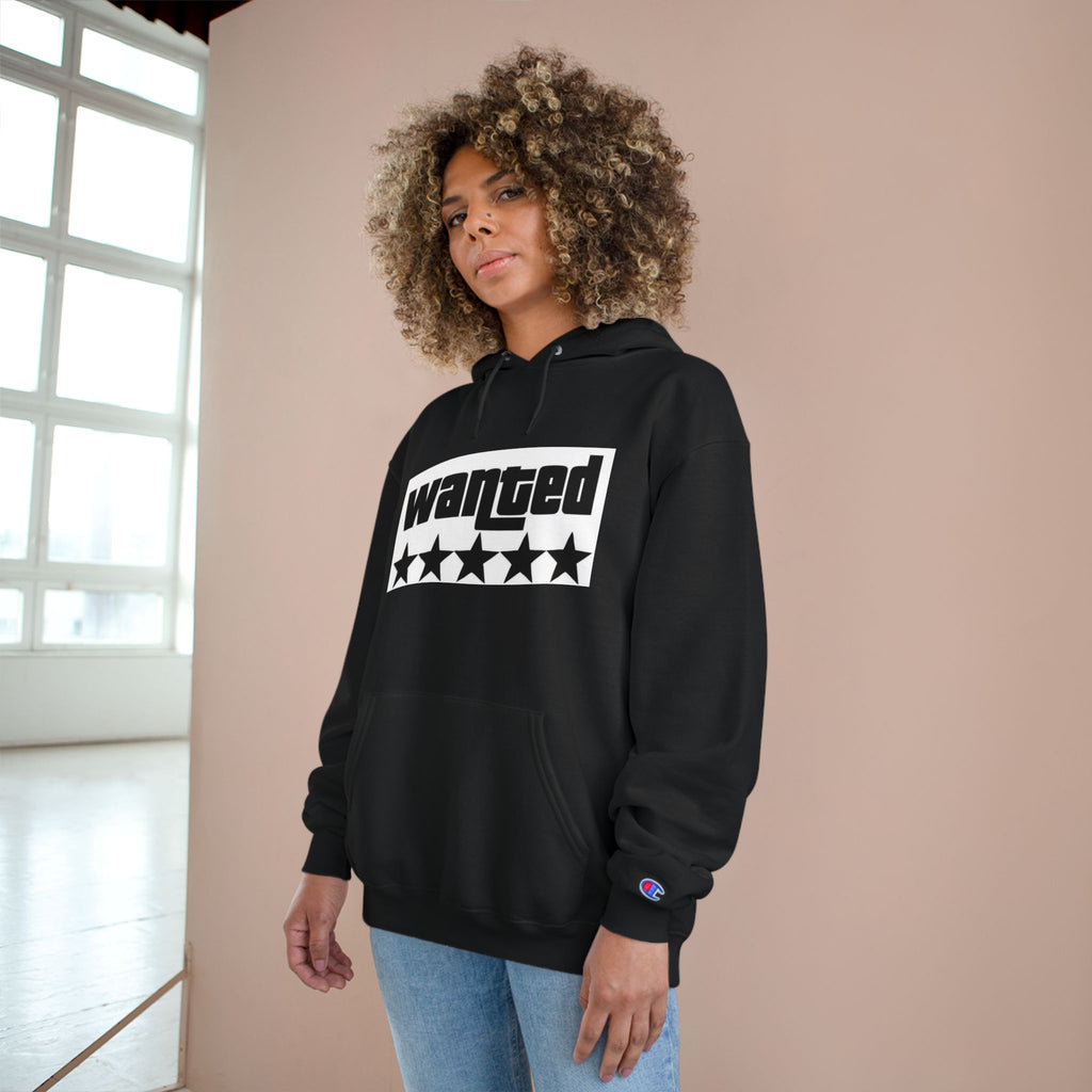 Wanted Five-Star Hoodie — Graphic Champion Pullover