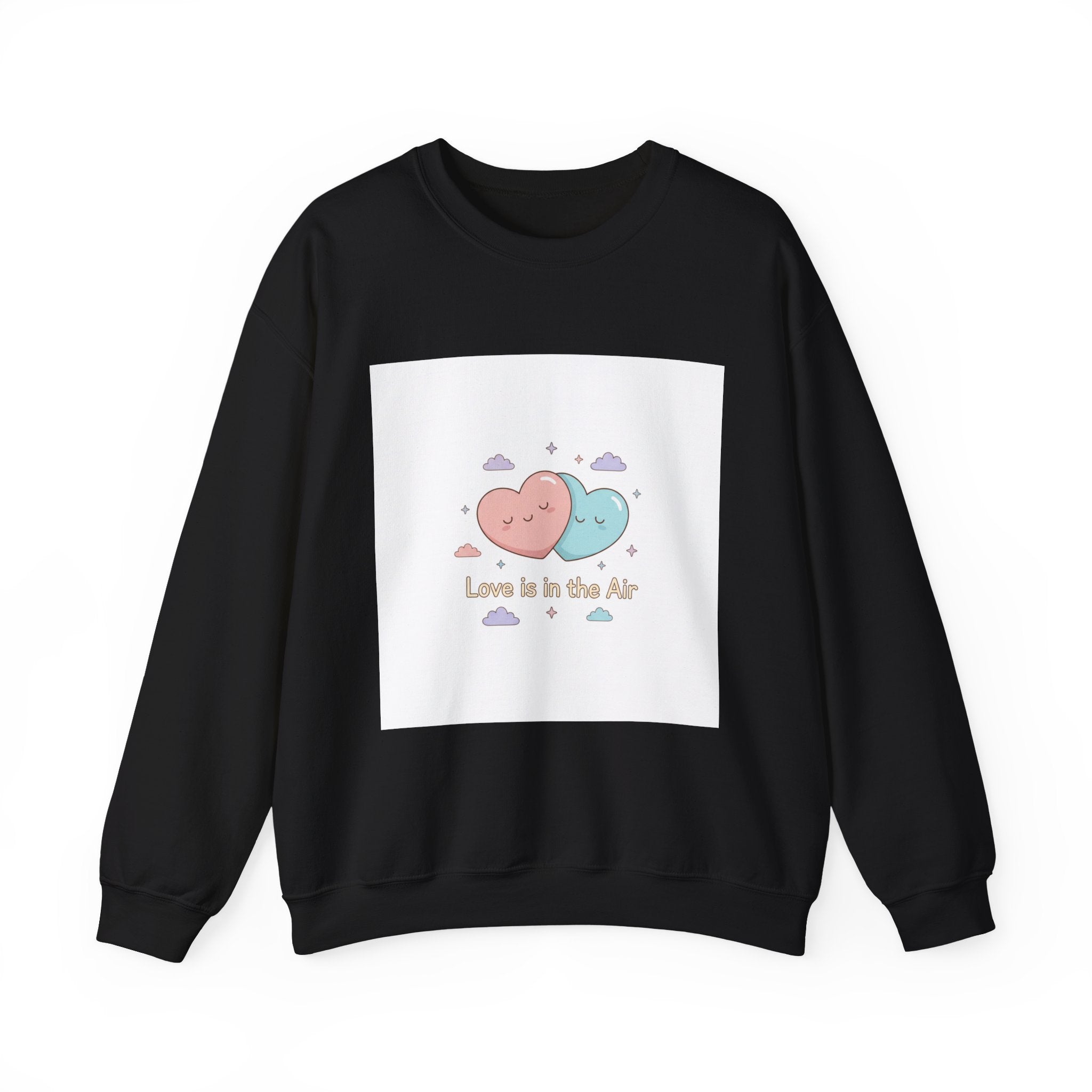 Love Is in the Air Sweatshirt | Micro-Romance Pastel Hearts, Galentine’s, Self-Love