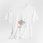 Love Is In The Air tee | Micro-Romance pastel hearts, Galentine’s self-love