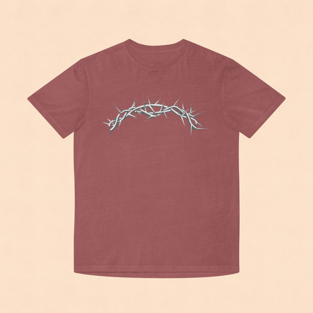 Crown of Thorns Tee — Minimal Christian Symbol T-Shirt