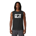 GOAT Muscle Tank Top — Number 91 Graphic Back, Athletic Streetwear