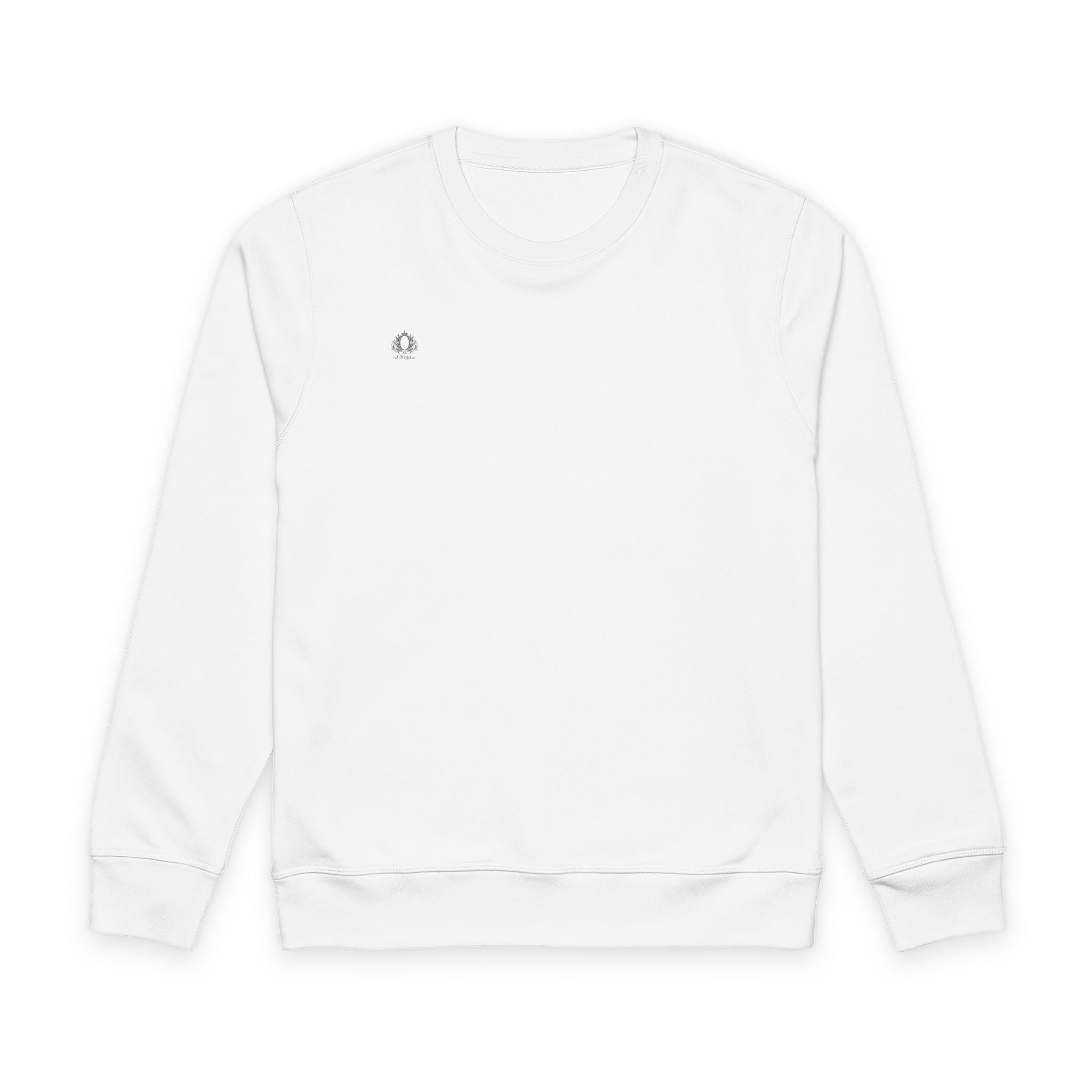 Dreamer Angel Wings Sweatshirt — Blue Feather Back Graphic Crewneck