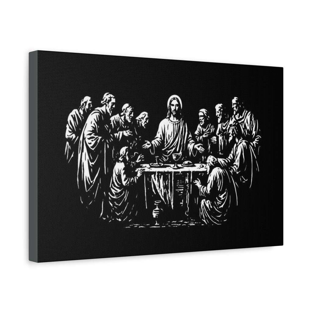 The Last Supper Matte Canvas Wall Art — Christian Religious Home Decor