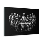 The Last Supper Matte Canvas Wall Art — Christian Religious Home Decor