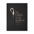 Canvas Wall Art — “The Lord Is My Shepherd” Psalm 23:2 Matte Stretched Canvas