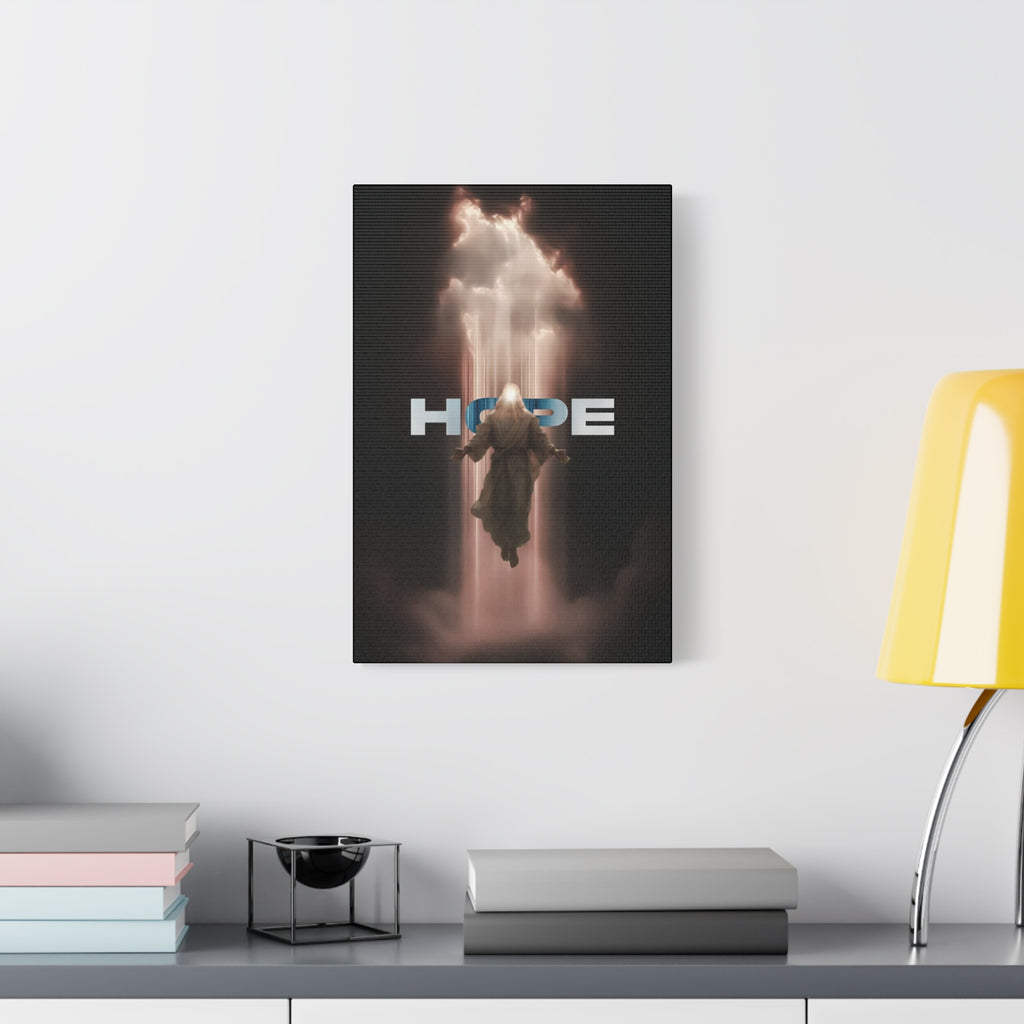 Hope — Ascending Christ Matte Stretched Canvas