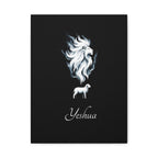Yeshua Lion & Lamb Matte Canvas Print