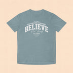 Believe Motivational T‑Shirt — Keep Moving Forward Inspirational Tee