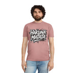 Hakuna Matata Graphic Tee — Retro Graffiti Relaxed T-Shirt