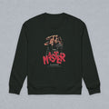 Master Graphic Sweatshirt — Vintage Skate Vibe Crewneck