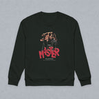 Master Graphic Sweatshirt — Vintage Skate Vibe Crewneck