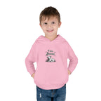 Toddler Hoodie — 'I Am Saved' Lamb & Jesus Portrait Christian Pullover