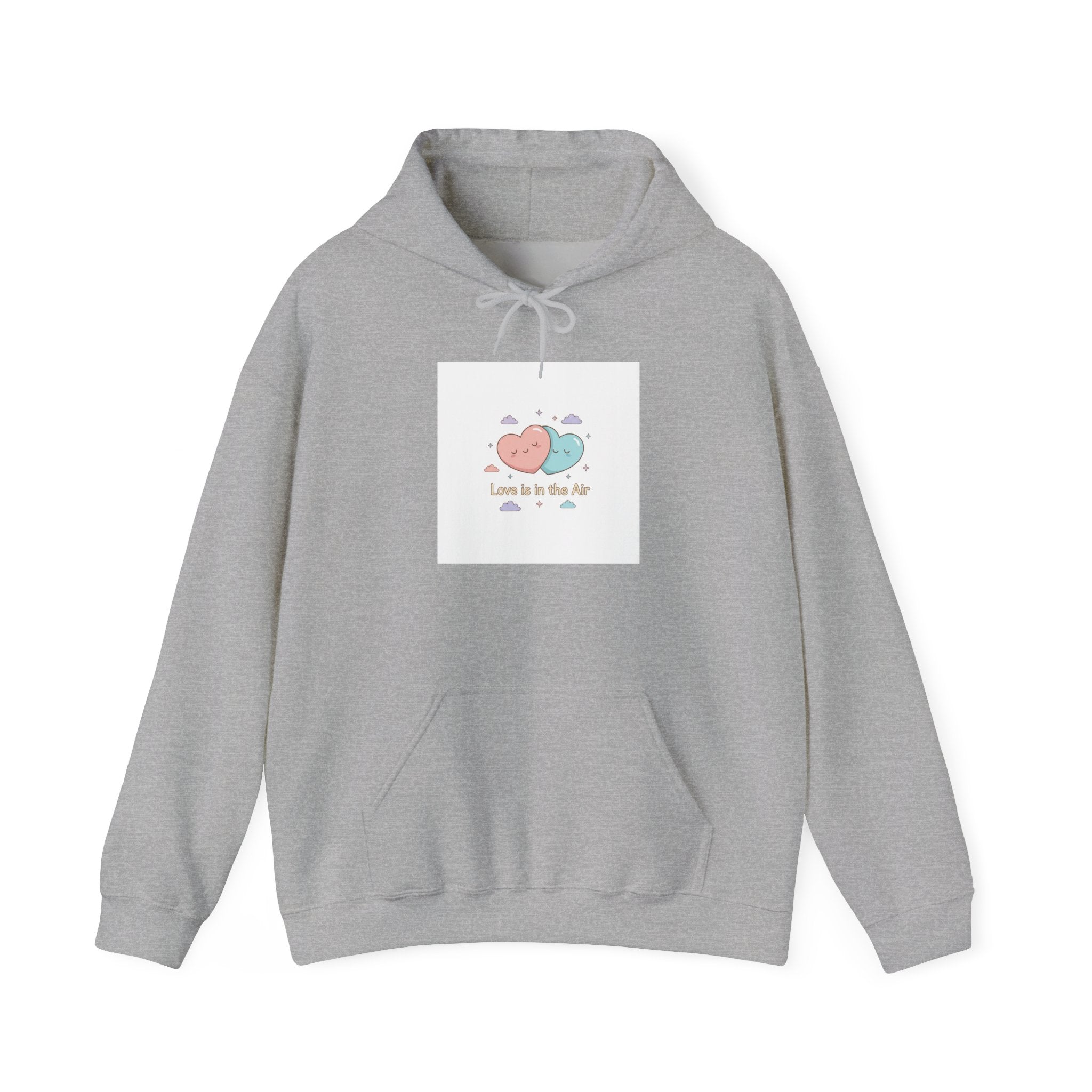 soft pastel hearts hoodie | Micro-Romance Galentine’s self-love sweatshirt