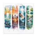 Be Still and Know - Matte Canvas Wall Art Inspirational Christian Panorama