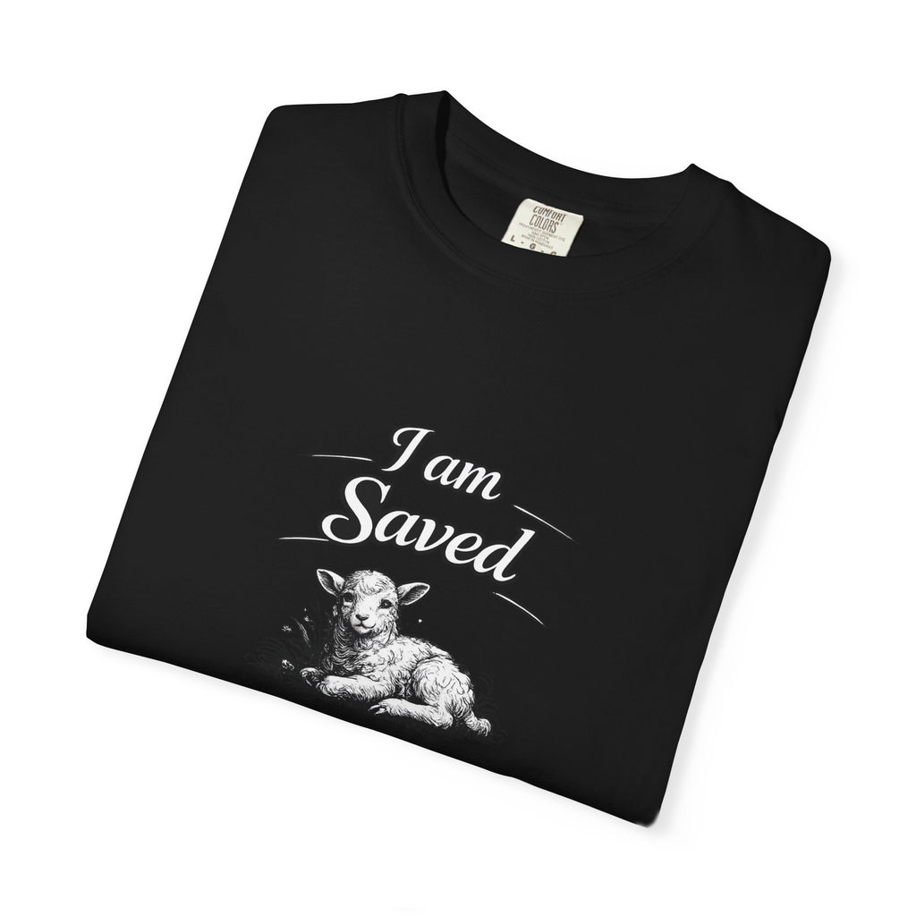 I am Saved - Good Friday Christ Crowned with Thorns T-Shirt — Resurrection Reminder