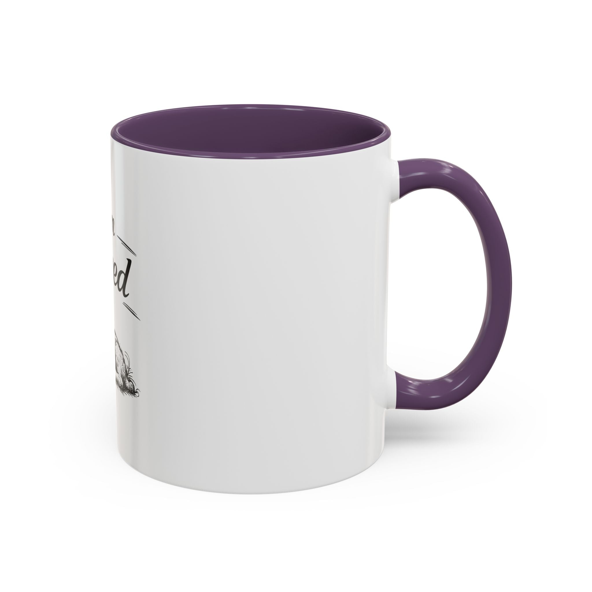 I Am Saved Lamb Coffee Mug — Christian Faith Accent Mug (11/15 oz)