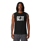 GOAT Muscle Tank Top — Number 91 Graphic Back, Athletic Streetwear