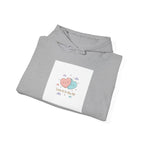 soft pastel hearts hoodie | Micro-Romance Galentine’s self-love sweatshirt