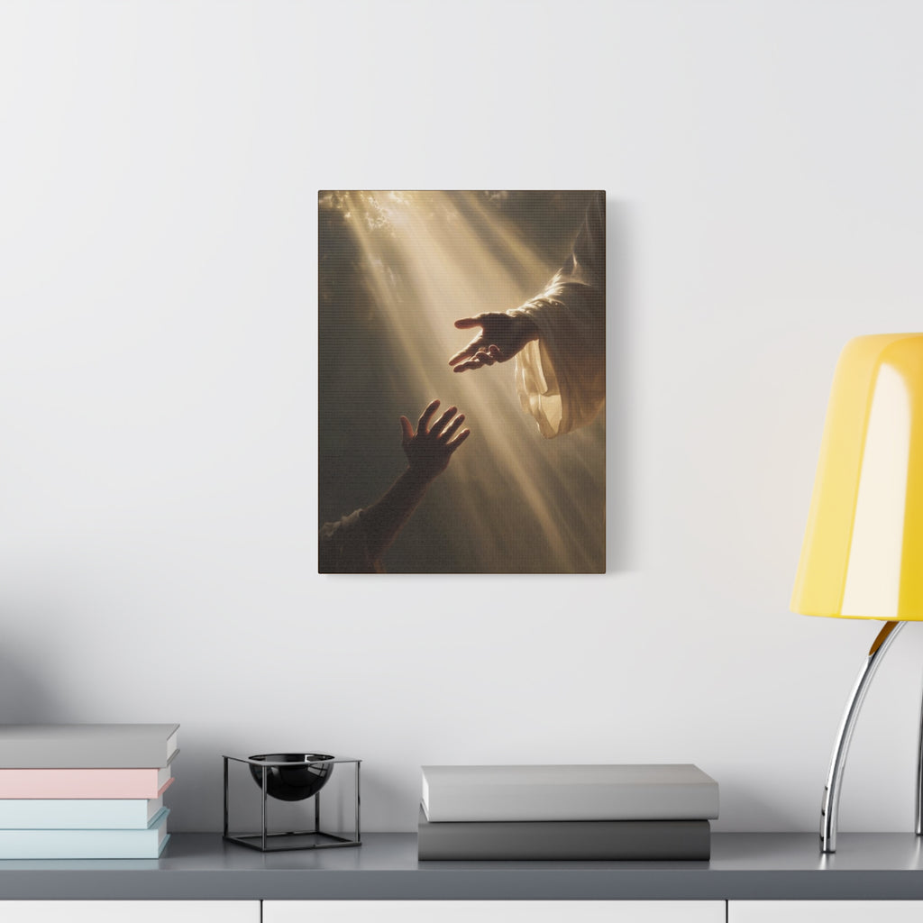 Save me Lord - Matte Canvas, Stretched, 1.25"