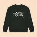 Sweatshirt — 'AURA' Rock Logo Organic Crewneck